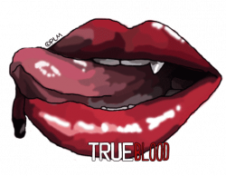 True Blood Mouth by MizzPLM on DeviantArt