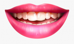 Lips Clipart Human Mouth - Smiling Mouth Png Transparent ...