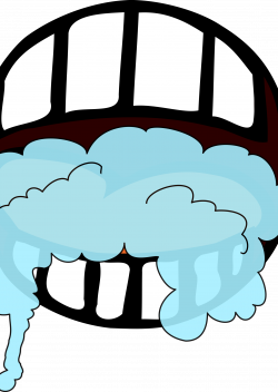 Clipart - Mouth Foaming 2