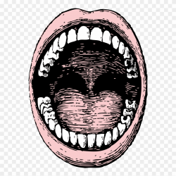 Clipart - Open Mouth - Screaming Mouth Png Transparent ...