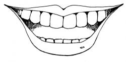 Free Mouth Black And White Clipart, Download Free Clip Art ...