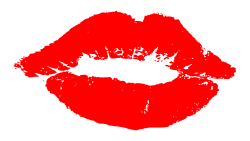 OnlineLabels Clip Art - Red Lips