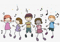 Movement And Dance School Clipart - Children Dancing Clip ...