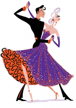 Beautiful illustration of a couple doing the cha-cha! #dance ...