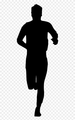 Download Free png Movement Clipart Running Man Silhouette Of ...
