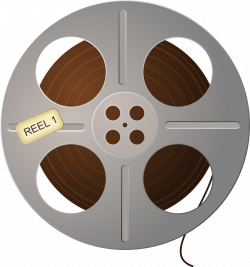Clipart - Film Tape Reel