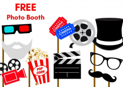 Free Printable Party Photobooth Props | Photo Booth | Movie ...