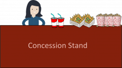 Clipart - Concession Stand