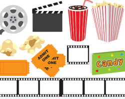 97+ Movies Clipart | ClipartLook