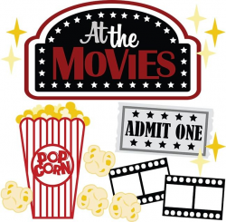 Movie And Popcorn Clipart | Free download best Movie And ...