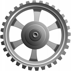 Gear Transparent PNG Clip Art Image | Gallery Yopriceville - High ...