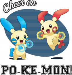 Cheer on PO-KE-MON! (T-Shirt) by IndigoWildcat on DeviantArt