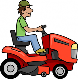 28+ Collection of Riding Lawn Mower Clipart | High quality, free ...