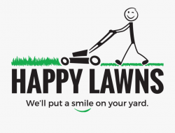 Lawns Lincoln We Ll Put A Smile Ⓒ - Lawn Mowers Logo ...