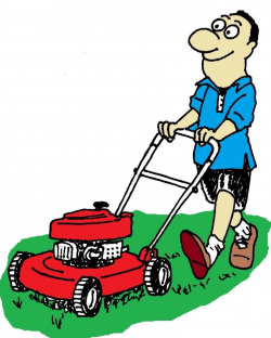 Lawn Mower Lawn Mowing Clipart – Cliparting throughout ...