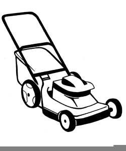 Download Free png Cartoon Lawn Mower Clipart Free | Free ...