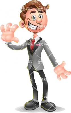 Rich Man Cartoon Vector 3D Character AKA Nathaniel as Mr ...