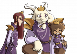 The King, Queen and the Royal Advisor | Undertale | Know Your Meme