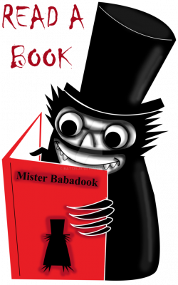 Read a Book with Mr. Babadook tshirt design by Bat13SJx on DeviantArt