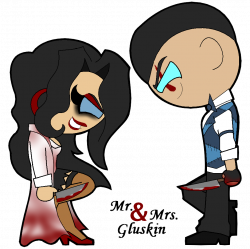 Mr. and Mrs. Gluskin by ITZELDRAG108 on DeviantArt