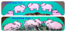 Storytime ABC's: Storytime Craft: Muddy Pigs