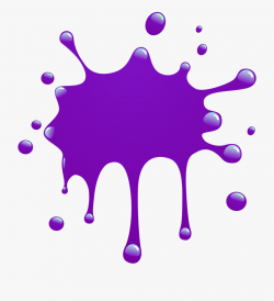 Clip Art Paint Splatter - Paint Splash Clipart , Transparent ...