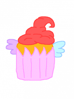 The Flying cupcake cutiemark by MintyMagic74 on DeviantArt