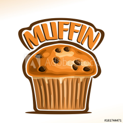 Muffin Clipart chocolate chip muffin 6 - 500 X 500 Free Clip ...