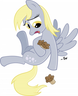 Image - FANMADE Derpy dropping a muffin.png | My Little Pony ...