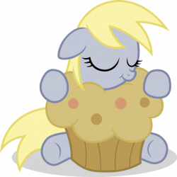 Image - Filly Derpy with a muffin.png | My Little Pony Fan Labor ...
