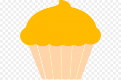 Food Cartoon clipart - Cupcake, Yellow, Food, transparent ...
