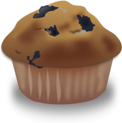 Blueberry Muffin Free vector in Open office drawing svg ...