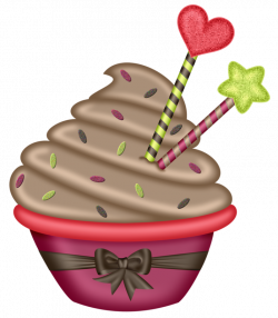 PPS_Cupcake.png | Clip art, Decoupage and Album