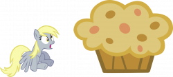 Derpy and her Muffin of awesomeness by Vector-Brony on DeviantArt