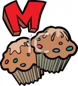 M Is For Muffin - Clipart
