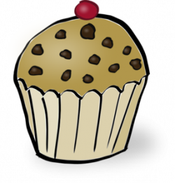 Chocolate Chip Muffin Clip Art at Clker.com - vector clip ...