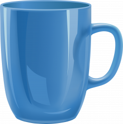 HD Blue Cup Png Clipart - Mug With Transparent Background ...