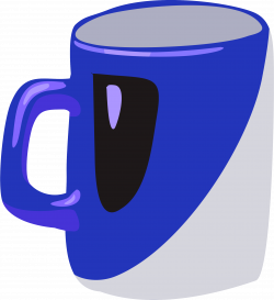 Clipart - Blue mug