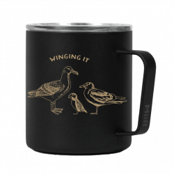 Winging It Insulated Camp Cup - Salmon Sisters