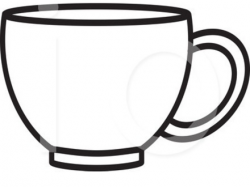 Black And White Mug Sets – Castrophotos in Cup Clipart Black ...