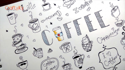 Coffee Doodle | Fun Doodling | Coffee Mugs doodle | How to Doodle