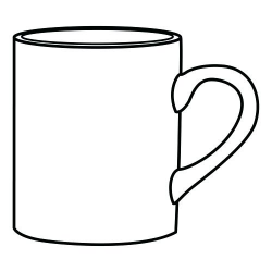 Coffee Cup Line Drawing at GetDrawings.com | Free for ...