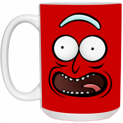Rickz Pickles Funny Face Emoji Rick Mug Cup Gift – Superdesignshirt