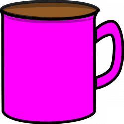 Pink Mug Clip Art at Clker.com - vector clip art online, royalty ...
