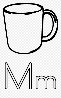 Coffee Clipart Printable - Clip Art Black And White Mug ...