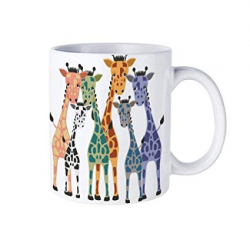 Amazon.com | DKISEE Giraffe Clipart Printable Coffee Mug ...
