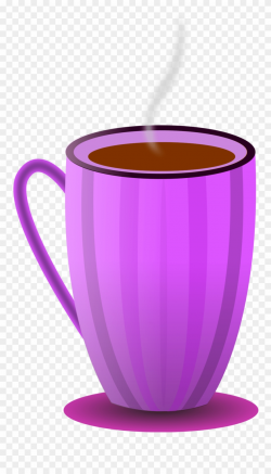 Free Clip Art Coffee Mug - Purple Tea Mug Clip Art - Png ...