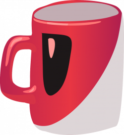 OnlineLabels Clip Art - Red Mug