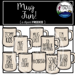 Free Mug Clipart by Teaching in the Tongass | Teachers Pay ...