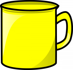 Yellow Mug Clip Art at Clker.com - vector clip art online, royalty ...
